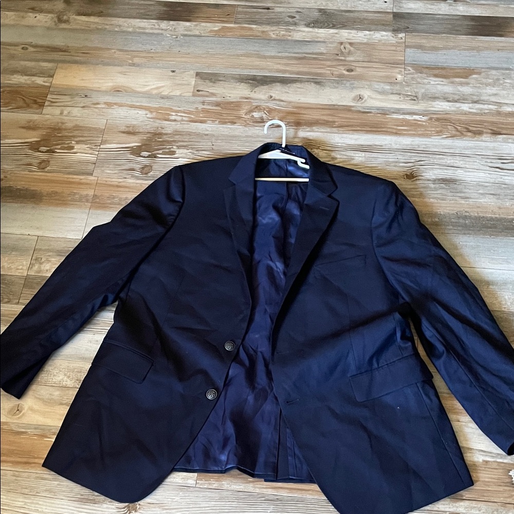 Elegant Midnight Blue Men's Blazer